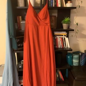 Azazie Rust Bridesmaids Dress